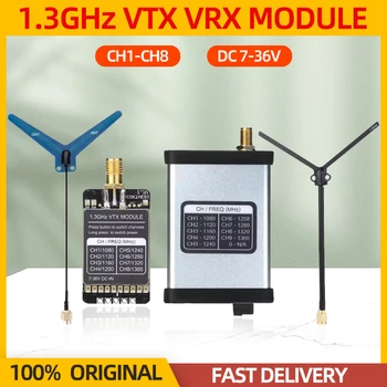 1,3 Г FPV VTX VRX Модуль Видеопередатчика Приемник 1,3 ГГц TX RX 8CH 800 МВт 7-36 В Для RC FPV-Системы Freestyle Гоночный Дрон Дальнего Действия