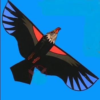 Воздушный змей Weifang-2m Black Hawk Kite-Удобный в управлении крупномасштабный воздушный змей для взрослых, легкий в управлении трехмерный воздушный змей большого размера