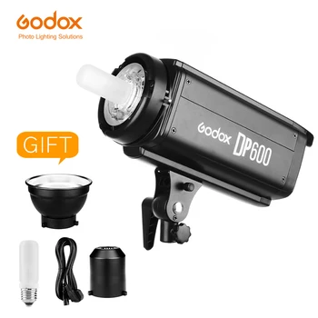 Бесплатная доставка DHL Godox DP600 600WS Pro Photography Strobe Flash Studio Light Головка Лампы