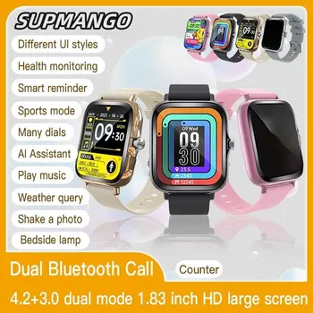 TB40D Новые Смарт-часы С Полным Сенсорным Экраном HD Фитнес-Трекер В Металлическом Каркасе Модные Спортивные Часы Подходят Для IOS И Android