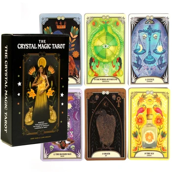 Новейшее Таро Crystal Magic: Поймите и управляйте своей судьбой с помощью 78-карточной колоды Таро в формате PDF
